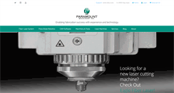 Desktop Screenshot of paramountmachinery.ca