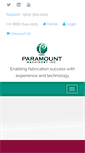 Mobile Screenshot of paramountmachinery.ca